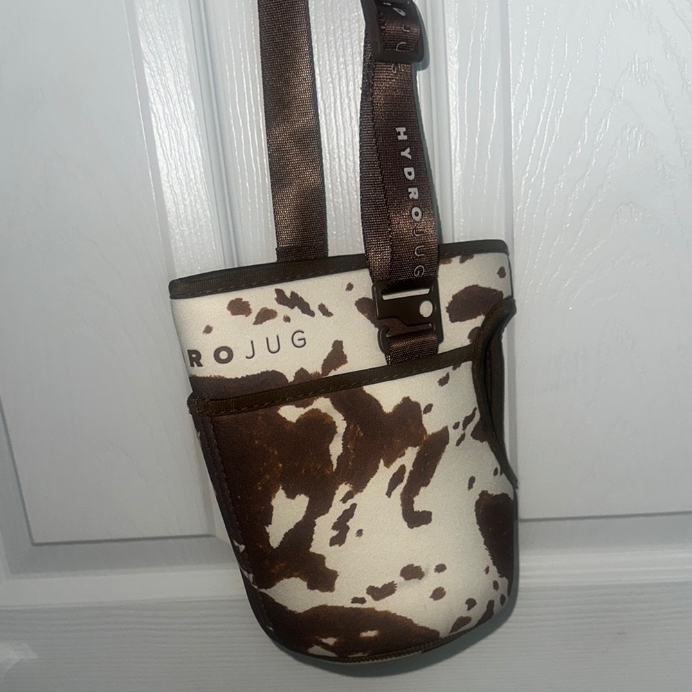 HydroJug brown cow carrier